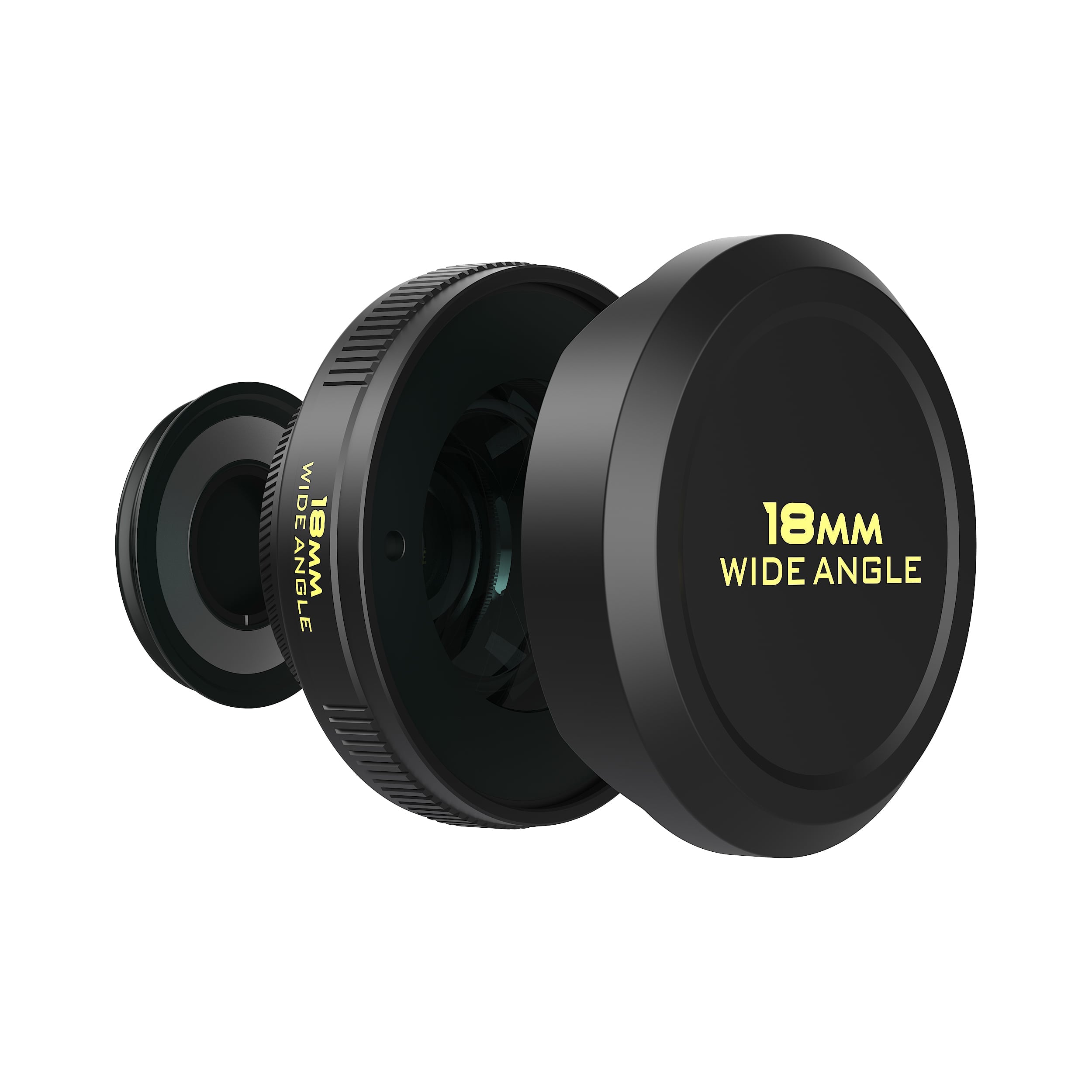 Freewell Pro Filmmaker Lens Kit，1.33x 變形鏡頭、廣角與長焦鏡頭全套組合，適配 17mm 鏡頭座