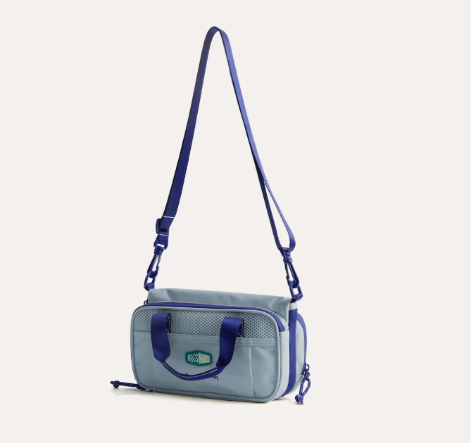 【Bagsmart】Coast 防潑水斜肩包｜水壺專屬隔層