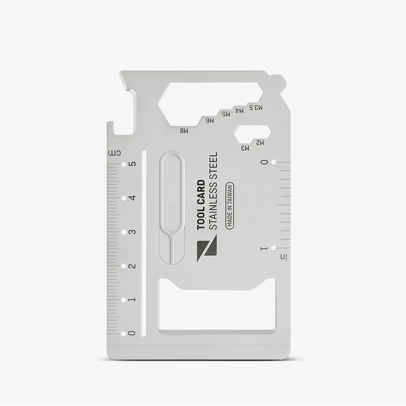 【Zenlet】Tool Card 不鏽鋼工具卡