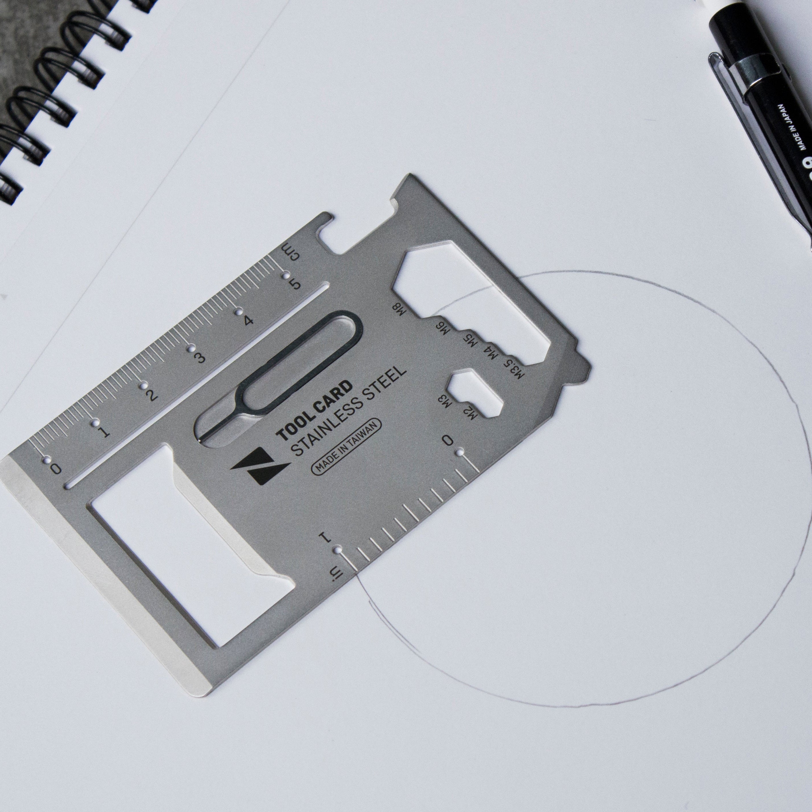 【Zenlet】Tool Card 不鏽鋼工具卡