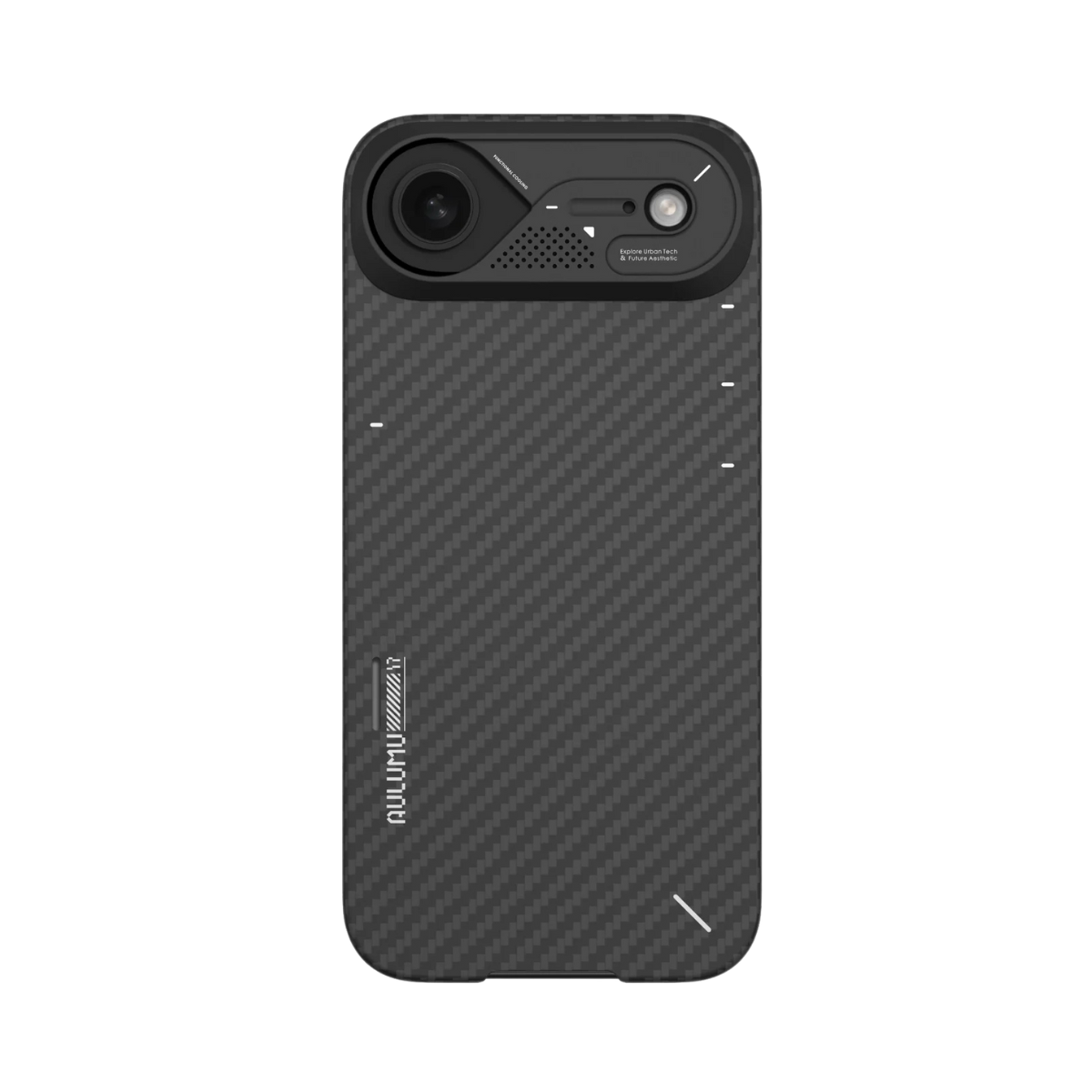 【Aulumu】A17 Aramid Fiber Case 芳綸纖維手機殼｜iPhone 17 Pro/Pro Max｜支援 MagSafe｜超薄設計