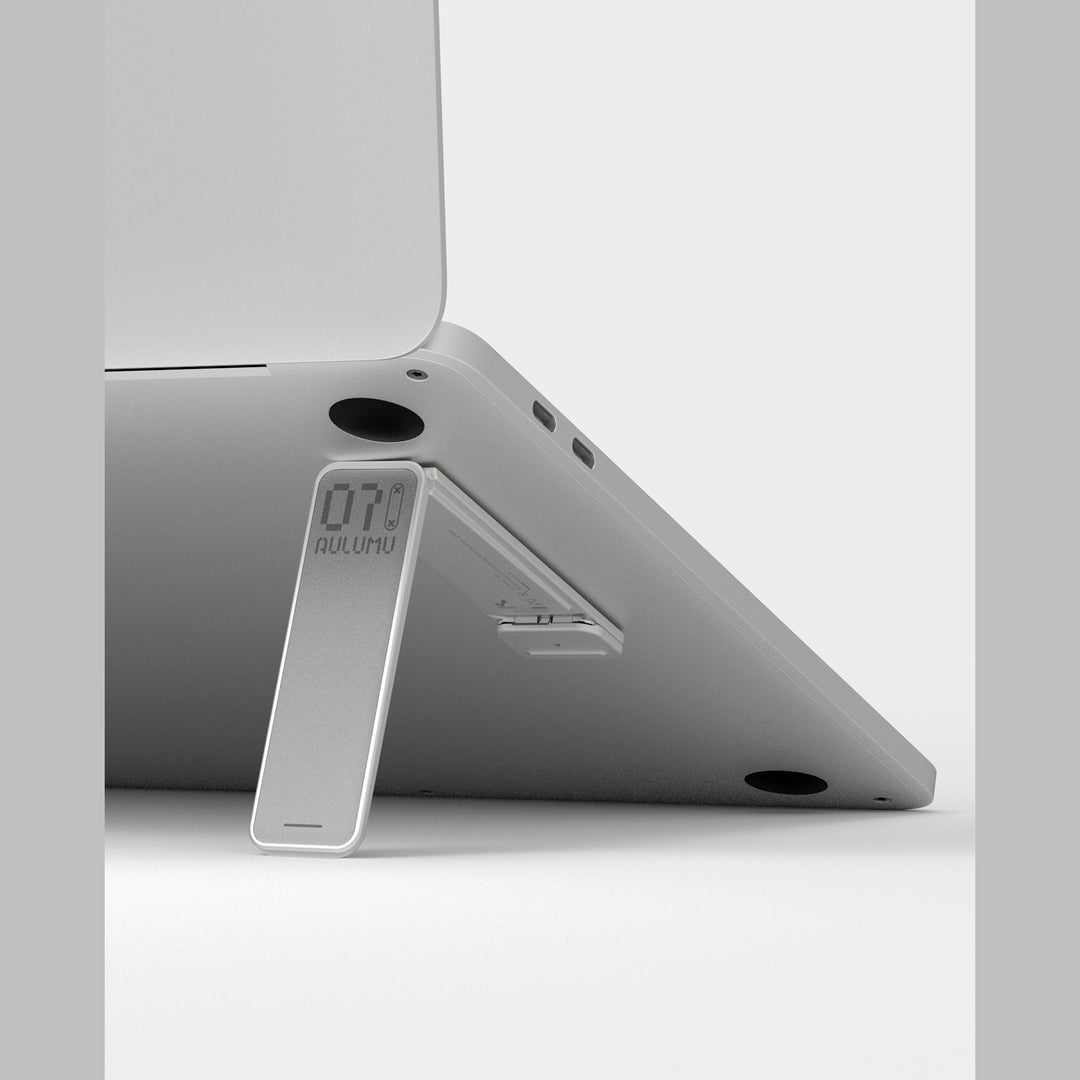 AULUMU Pop-up Laptop Kickstand 手提電腦支架 G07 銀色