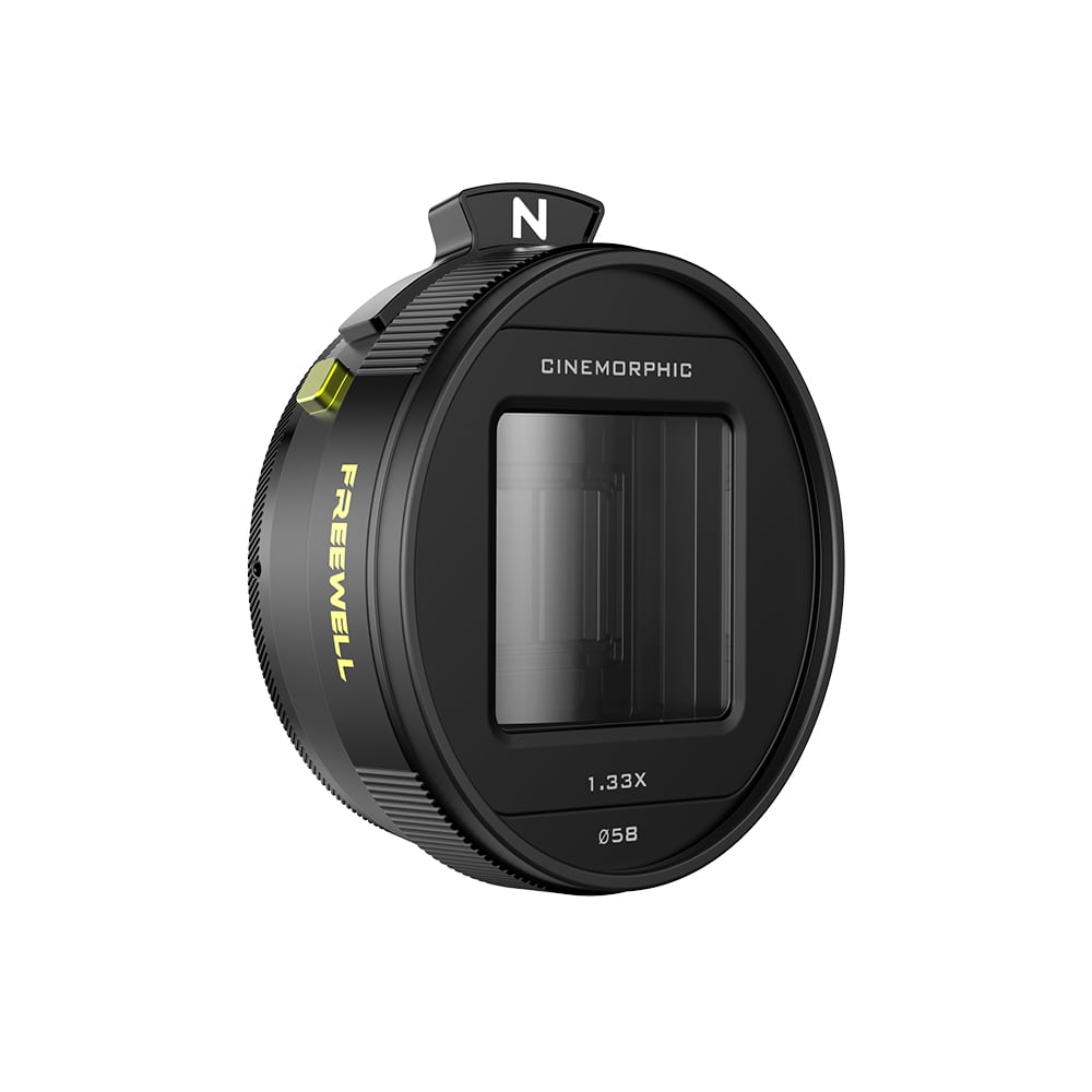 【Freewell】Anamorphic Lens 專用電影級鏡頭｜1.33x & 1.55x | 三合一炫光模組